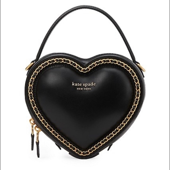 kate spade Handbags - NWT Gorgeous Kate Spade Amour 3D Leather Heart Shaped Purse